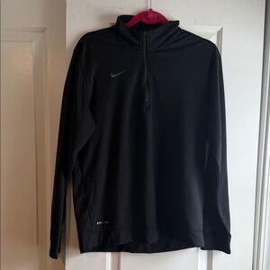 Nike Black Dri-FIT Half-Zip Pullover